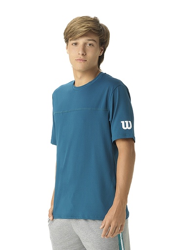 [19380-AZUL] REMERA KAOS WILSON HOMBRE