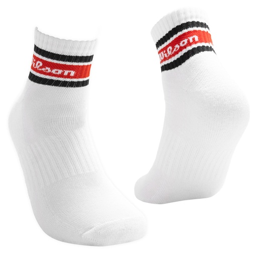 [0772] PACK X3 MEDIAS QUARTER HOMBRE WILSON BLANCAS