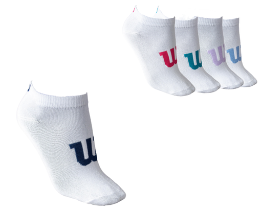 [0793] PACK X5 PARES DE MEDIAS DAMA BLANCO