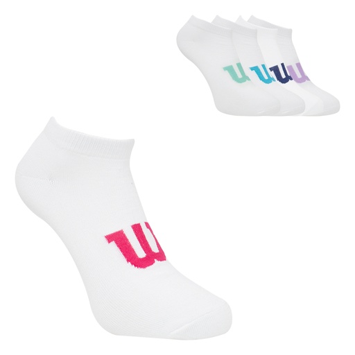 [C0793] PACK X5 PARES DE MEDIAS DAMA BLANCO