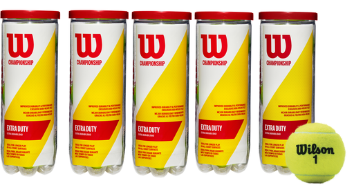 PACK X5 TUBOS WILSON EXTRA DUTY