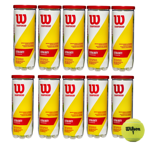 PACK X10 TUBOS WILSON EXTRA DUTY