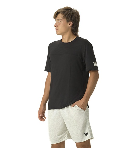 [19380-BK] REMERA KAOS WILSON HOMBRE - BLACK 