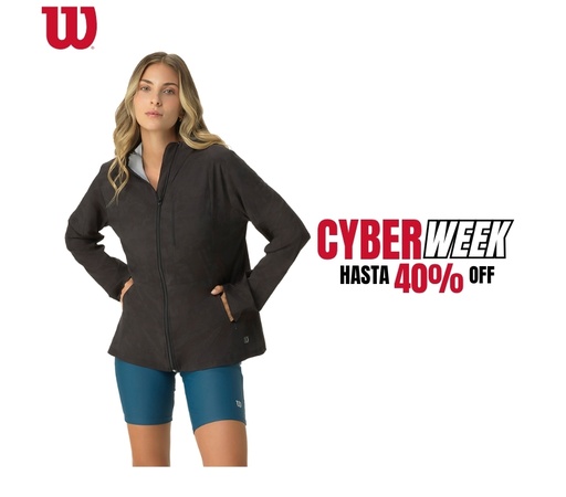 [17148.] CAMPERA WILSON FLEX - NEGRO 