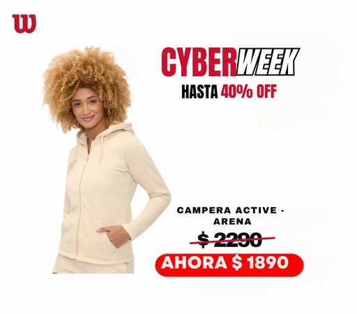 [19293.] CAMPERA WILSON DAMA ACTIVE - SAND