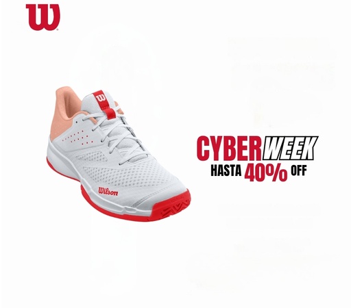 [720.] CALZADO DAMA KAOS STROKE WILSON TENIS/PADEL PROFESIONAL 