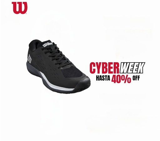 [720n] CALZADO RUSH PRO TENIS/PADEL COMPETICIÓN - BLACK 