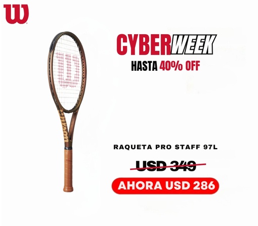 RAQUETA WILSON PRO STAFF 97L V14.0.