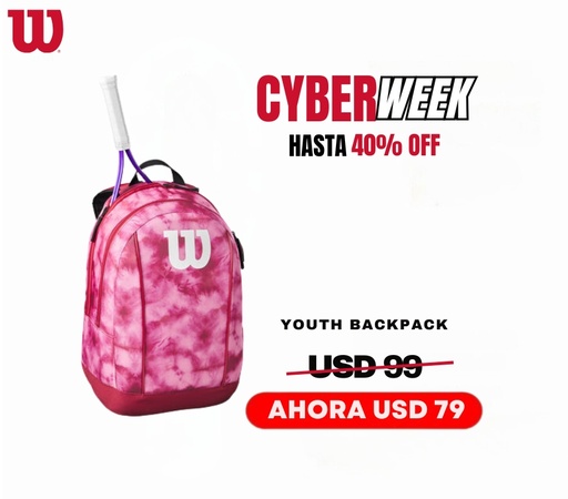 [NIÑA] YOUTH BACKPACK RED 