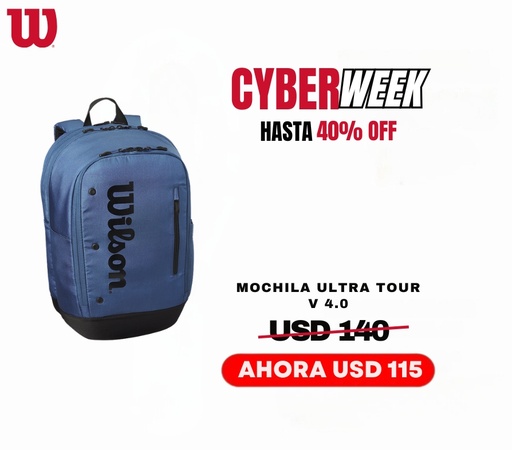 [ULTRA] MOCHILA WILSON ULTRA TOUR V4.0