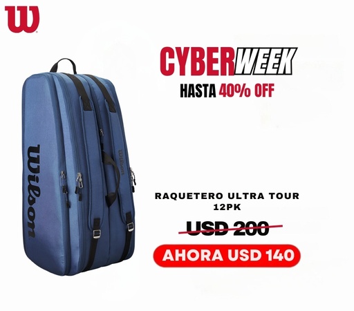 [ULTRAX12] RAQUETERO ULTRA TOUR 12PK