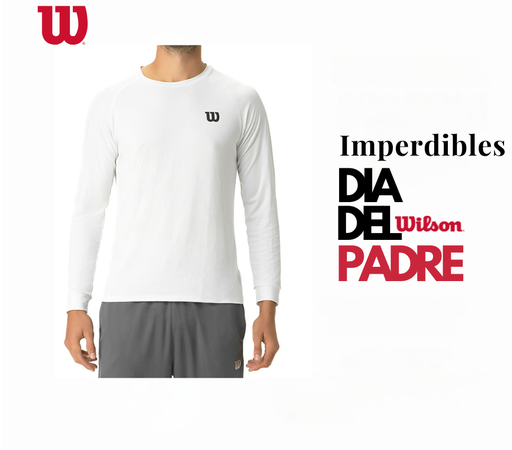 REMERA MANGA LARGA WILSON HOMBRE SOFT TOUCH.