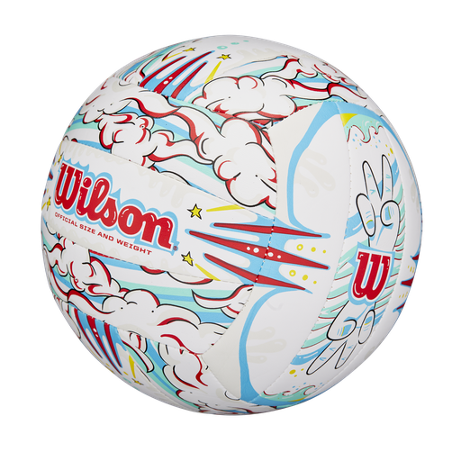 PELOTA WILSON GRAFFITI PEACE